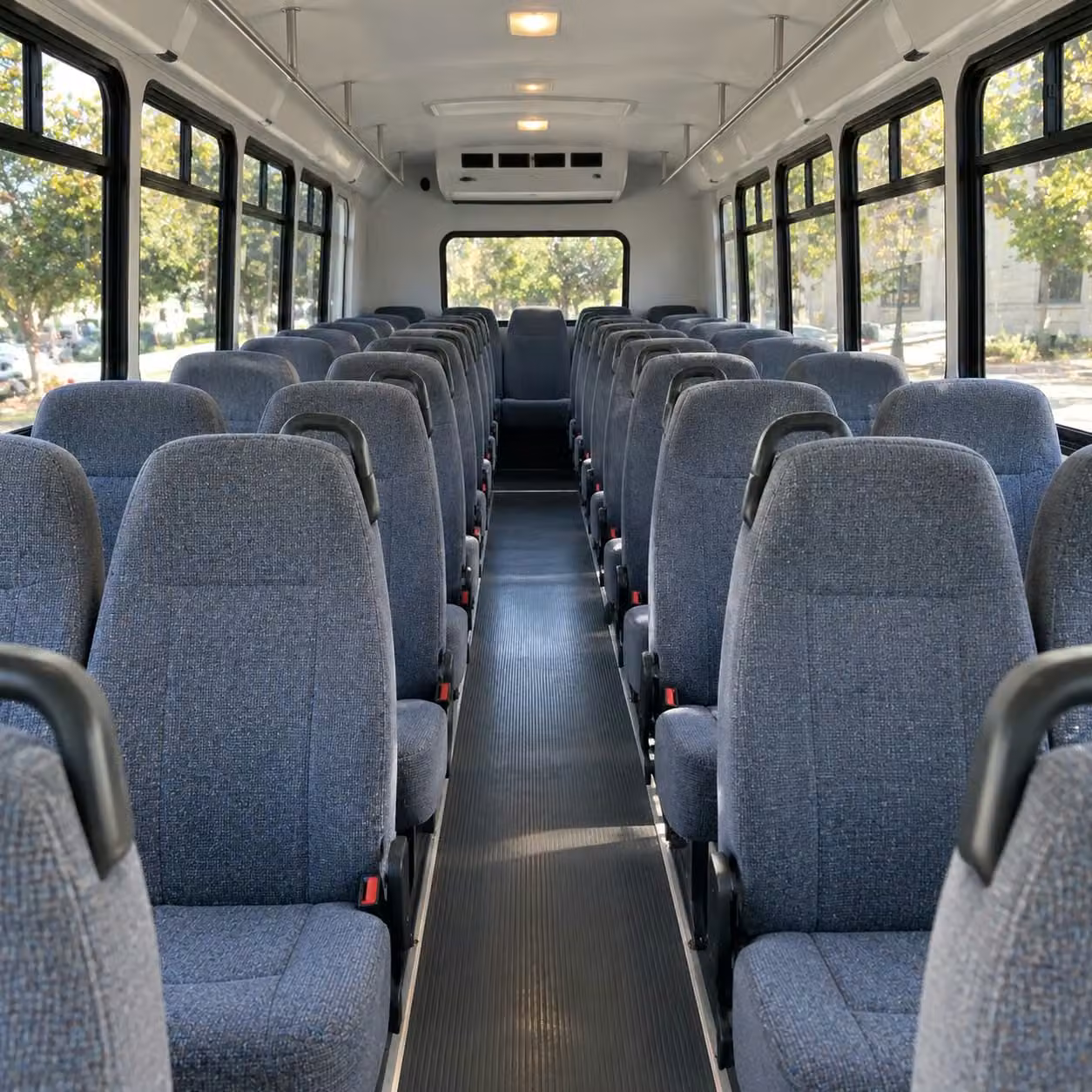 30 passenger minibus inside