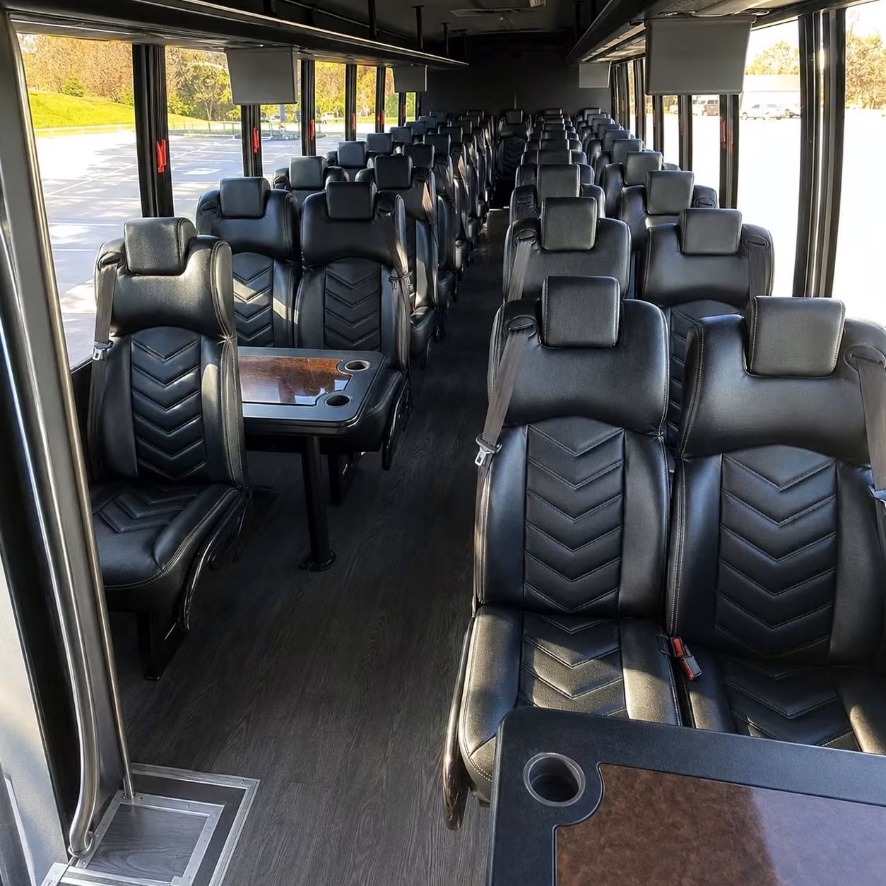 30 passenger minibus interior