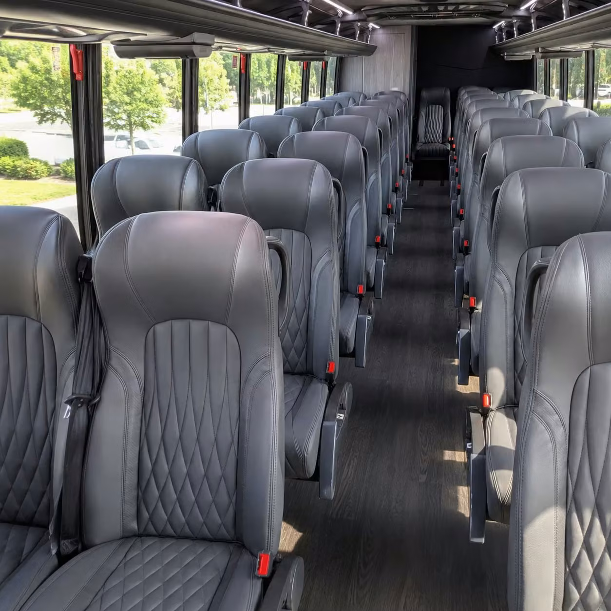 35 passenger minibus inside