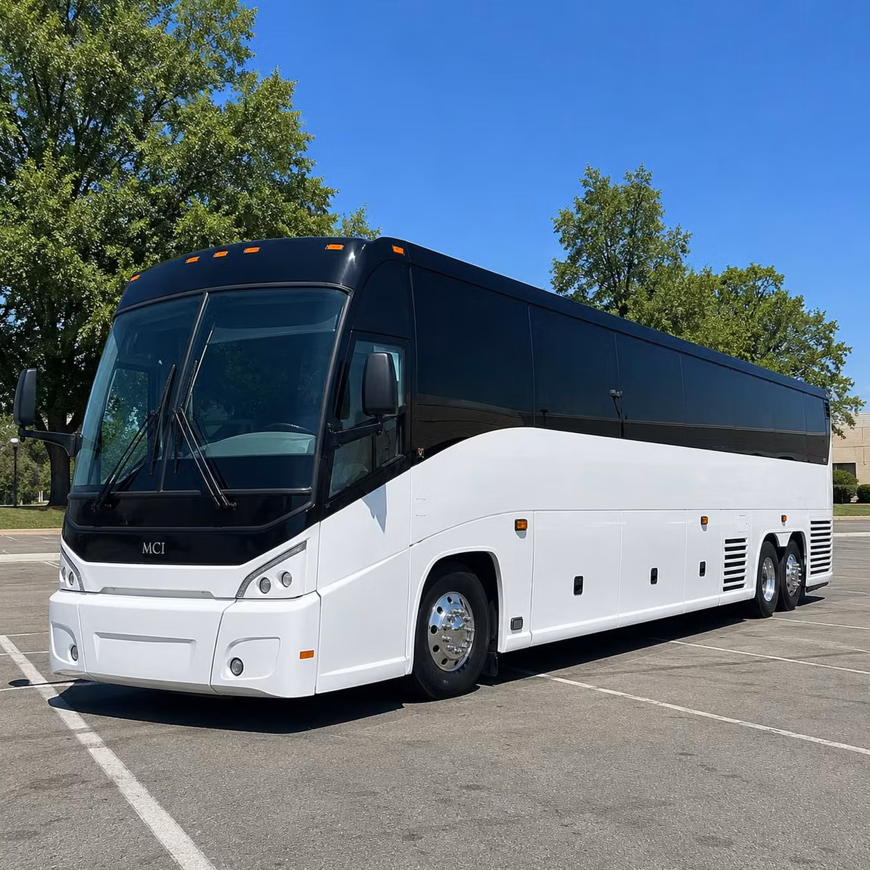multi day charter bus rentals for military training events in wichita
