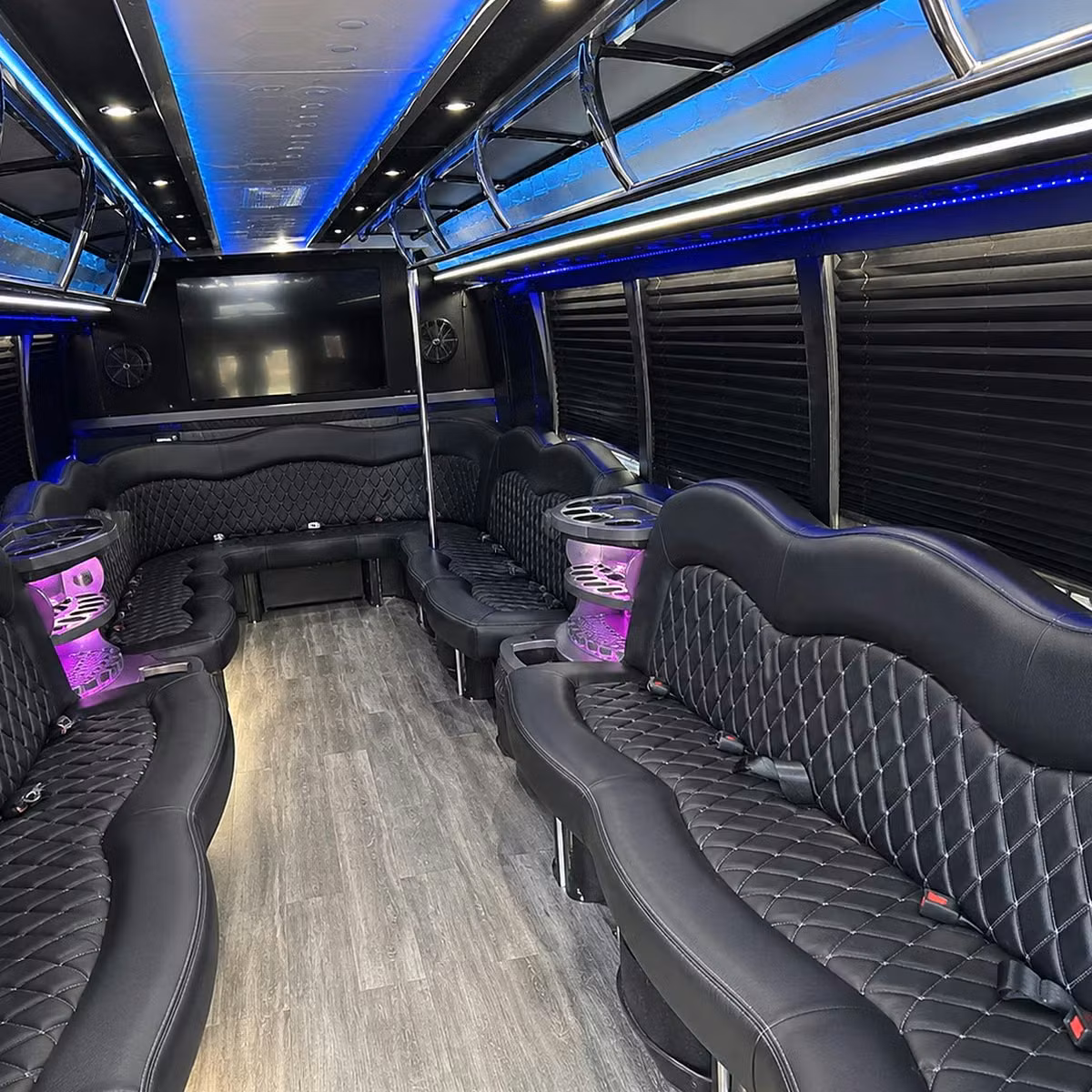 party bus interior