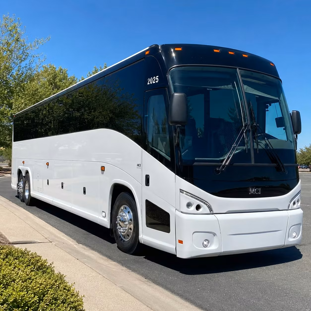 wichita 56 passenger charter bus rental